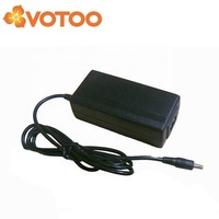 Adaptateur secteur AC/DC de bureau 108W 24V 4.5A avec prise US/EU/UK/AU pour ordinateur portable, LED industrielles, CCTV, certifié CE FCC RoHS, OEM disponible