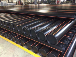 Tubería de gas HDPE SDR11 SDR 17 PE100 110mm 150mm 250mm 900mm, tubería de gas HDPE de alta presión - Product Image 4