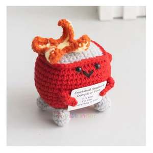 Nuevo Oso de Peluche Hecho a Mano, Juguetes de Peluche de Animales Tejidos a Crochet, Accesorios para Bolsos, Muñeco de Peluche de Ganchillo DIY, Llavero, Peluches de Ganchillo para Bebés - Product Image 3