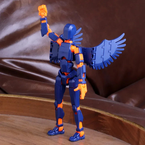 Gran tamaño Lucky 13 figura juguetes maniquí 3D impreso móvil Shapeshift <span class=keywords><strong>Robot</strong></span> figuras de acción DIY maniquí juguetes de descompresión - Product Image 3