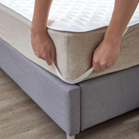Protège-matelas matelassé AOSEN avec sangles élastiques, imperméable, doux et respirant, certifié OEKO Tex BSCI