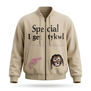 Wholesale Custom Logo Coated Front Cotton Baseball Varsity <b>Jacket</b> <b>Men</b> Stylish Letterman Sportswear Winter Waterproof - Product Image 2