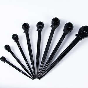 Ratchet Wrench Double End Metric Hex 8 10 12 13 14 17 19 Mm Industrial Grade High Carbon Steel Manual Operation - Product Image 1