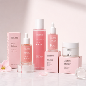 Private <b>Label</b> Facial Skincare Set Toner Serum Cleansing Oil Cleanser Cream Lotion OEM ODM Manufacturer Custom Skincare Set - Product Image 3