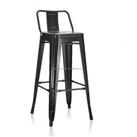 Tabouret en métal peint avec feuille de métal pour salle à manger, Offres Spéciales et le plus bas prix