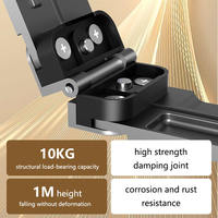 Cadeaux d'affaires, support d'ordinateur portable réglable, pliable, antidérapant, en alliage de zinc, support pour ordinateur portable, super mini