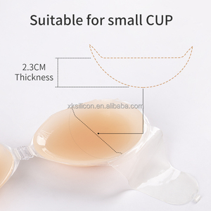 Reggiseno Push-up Sexy in Silicone con Extra seno invisibile funzione di raccolta tazza piena per piccoli seni per piccoli seni Boob Br - Product Image 4