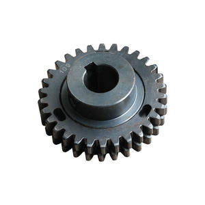 Engrenages droits et coniques en acier sur mesure - Pièces d'engrenage universelles de précision pour machines, engrenage de moteur à double couche pour machine à slush - Product Image 1