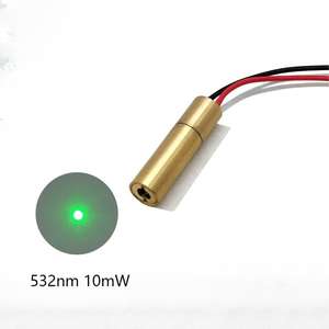 8 * 30mm532nm10mw Módulo láser verde Nueva condición Longitud de onda dirigida al emisor de cabezal láser verde de 532nm para posicionamiento de puntos - Product Image 5