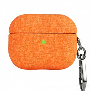 Funda Texturizada de Algodón y Lino Premium para AirPods 1/2/3/4/Pro/Pro2/Pro3, a Prueba de Golpes, Cobertura Total - Product Image 2