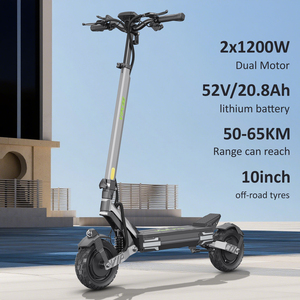 สกู๊ตเตอร์ไฟฟ้าพับได้รุ่น 2026 Design Vs6 Pro มอเตอร์คู่ 52 โวลต์ ระยะทางวิ่งไกล 65 กม. สำหรับผู้ใหญ่ รุ่น Ie-es1 IE-ES1 - Product Image 2