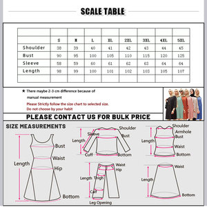 Estilo Verano T Ventas Tallas grandes Ropa de mujer Dubai Abaya Musulmán Top Vestido Manga larga Camisa plisada Ropa casual - Product Image 6