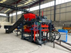 Mesin Pembuat Blok Beton QT4-25 Tipe Populer untuk Blok Berongga dan Blok Padat dengan Harga Pabrik di Afrika - Product Image 3