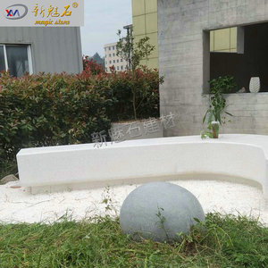 Nuevo Banco de Cemento Translúcido Magic Stone XMS-TGSN, Muebles Decorativos para Exteriores - Product Image 2