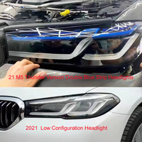 Phare laser automatique pour BMW G30, phare F90 LCI G31 - Nouvelle forme d'ampoule D2S, phare modifié, accessoires de voiture