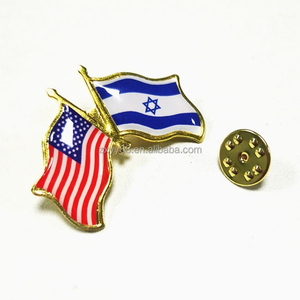 Épingles du drapeau de l'amitié américaine US Israël Épingles en vrac Patriotic USA Support Israeli Pins Badge Souvenir I Stand with <span class=keywords><strong>Israel</strong></span> <span class=keywords><strong>Flag</strong></span> Pins - Product Image 4