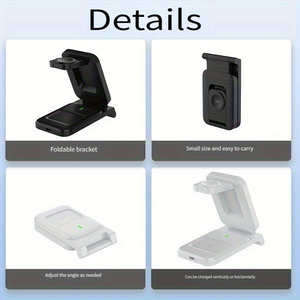 <span class=keywords><strong>Chargeur</strong></span> magnétique rapide sans fil 3 en 1 15W, station de recharge pour téléphone et montre, pour <span class=keywords><strong>iPhone</strong></span> 12 13 14 15 Pro Max 15W, <span class=keywords><strong>chargeur</strong></span> à <span class=keywords><strong>induction</strong></span> - Product Image 4