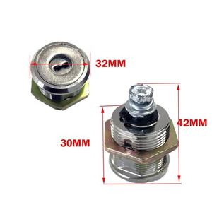 باب من سبائك الزنك الفولاذية مع قفل مفتاح رئيسي خزانة صغيرة مضادة للسرقة من الدرجة قفل مفتاح أمان - Product Image 2