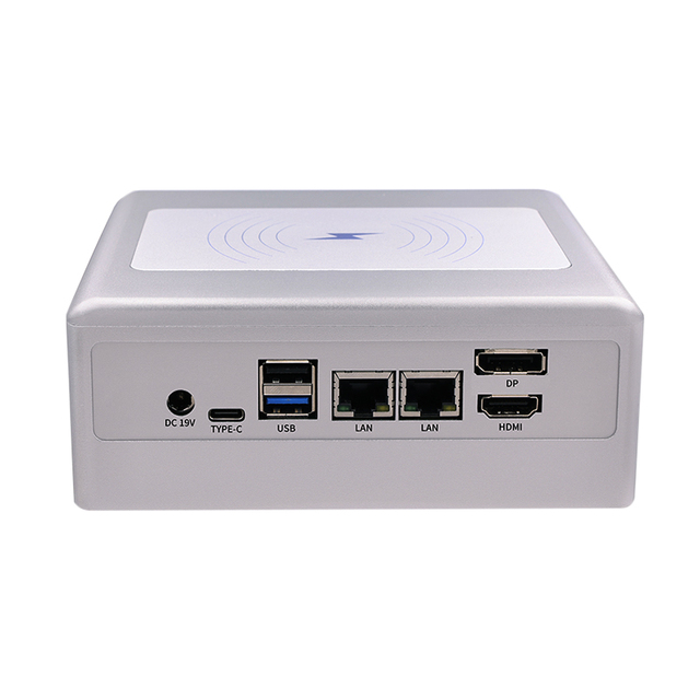 New Arrival Loud Terminal 11th GEN CPU Low-power Mini Pc with Wireless Charging Support 2HDMI+DP+TYPE C Display