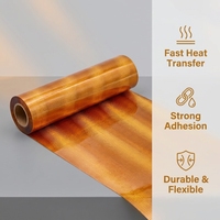 Rouleaux de feuille d'estampage à chaud Emeteq de haute qualité, effet texturé premium, feuille argentée pour l'impression d'emballages