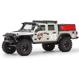 รถบังคับวิทยุระดับมืออาชีพ รุ่น Rock Crawler Cross EMO X4 ขนาด 1:8 ขับเคลื่อน 4 ล้อ ความเร็วคู่ โครงสร้างไนลอนเสริมแรง ไฟ LED กำลังสูง สาย USB - Product Image 4