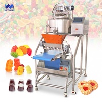 Machine de dépose de bonbons durs, de gelées sucrées et de gommes à l'échelle de laboratoire, équipement de production de bonbons italiens et de sucettes