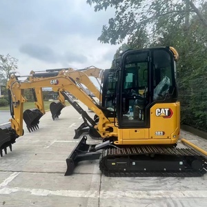 รถขุดไฮดรอลิกขนาดเล็ก Caterpillar CAT 303 CR (รุ่นห้องโดยสาร) ชั่วโมงการทำงานต่ำ - Product Image 1