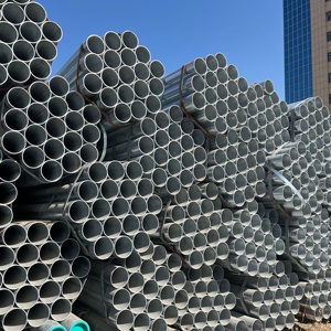 Nhúng nóng 12M/6M/6.4M/1-24m/3 ~ 12m Chiều dài đường kính lớn SHS/RHS ống thép mạ kẽm - Product Image 5