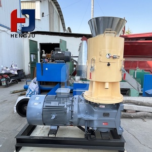 Moulin à granulés de bois 500 kg/h avec filière plate Composant principal de l'industrie Moteur et moteur Machine de fabrication de granulés de biomasse à vendre - Product Image 4