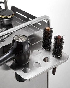 Beauty Shop Tool Cabinet Hair Salon with Wheels Drawer Hair Salon Trolley - Product Image 4