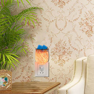 Calentador de Velas Eléctrico de Cerámica y Vidrio para Cera Aromática, Lámpara de <span class=keywords><strong>Aroma</strong></span>, Quemador de Aceite, Navidad - Product Image 4