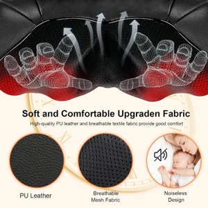 เครื่องนวดคอไหล่เพื่อสุขภาพเครื่องนวดหลังชิอัตสึสำหรับบรรเทาอาการปวดกล้ามเนื้อของร่างกายเนื้อเยื่อลึก - Product Image 2