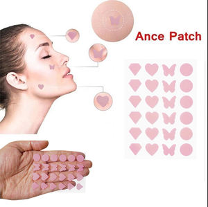 Patchs hydrocolloïdes pour le visage 12/24/26 points Patchs colorés pour l'acné Autocollant anti-acné - Product Image 1