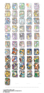 KY Moldu Réfrigérateur Aimant Aveugle Chinois Boîte Ensemble Carte Collection Poche Monstre Fête D'<span class=keywords><strong>anniversaire</strong></span> Cadeau - Product Image 4