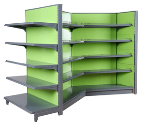 Creative מתכוונן מתכת רצפת אי תצוגת סופרמרקט גונדולה מדפי - Product Image 6