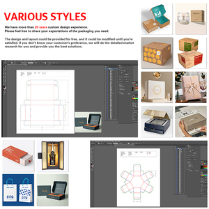 Tùy chỉnh in màu đen các tông sóng bao bì lớn vận chuyển hộp cho hat nến máy tính xách tay điện thoại Giày - Product Image 4