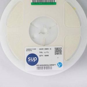 Manufacturer Direct RR1608 0603L20R5FT 0603 1608 Resistors Chip Resistors SMD Resistors 20.5ohm 1% 1/10W Thick Film Resistor - Product Image 1