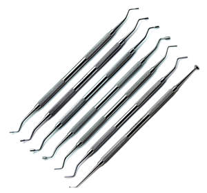 Amalgamตัวเสียบปลั๊กแบบเรียบ,ชุดบรรจุโพรง7ชิ้นด้ามจับสเตนเลสสตีลได้รับการอนุมัติCE - Product Image 1