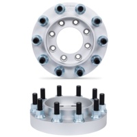 BOTRAK 8 cosses à 10 cosses 2 "8x6.5 à 22.5" 24.5 "jantes 10x285 adaptateurs de roue semi-dual entretoises pour dodge Ram 2500 3500 4x4