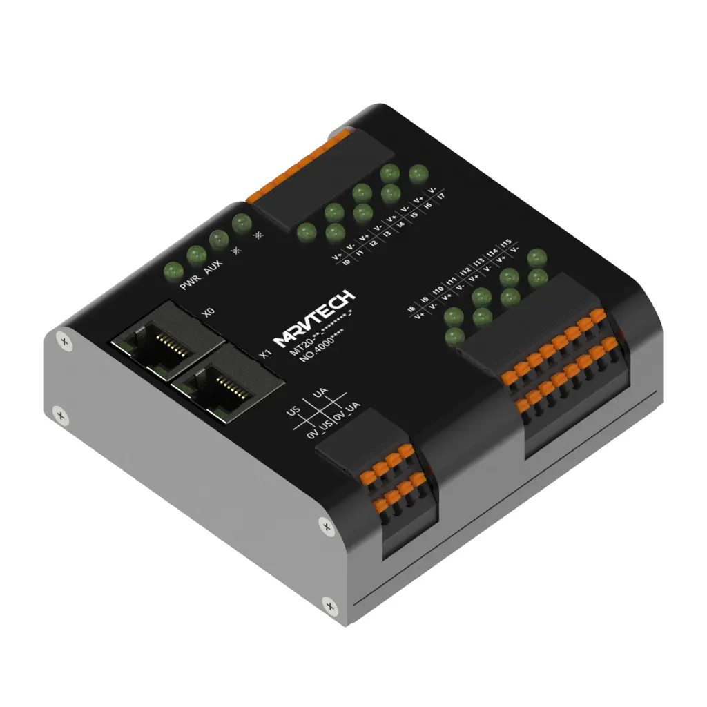 Modul input/output dan housing modul output digital plc modul output digital Versi 8-channel