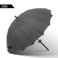 Parapluie Minimaliste Samouraï Étanche Semi-Automatique à Ouverture Rapide, Manche Longue en Tissu Pongee 8k 16k 24k, Diamètre de Ouverture 106cm