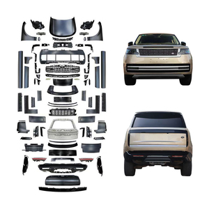 Kit <span class=keywords><strong>de</strong></span> Carrocería Actualizado 2013-2017, Modificación <span class=keywords><strong>de</strong></span> Auto 2023, Parachoques Delantero, Faros, Capó, Luces Traseras para Range Rover Executive - Product Image 1