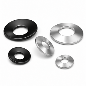 Arandela Cónica de Acero Galvanizado <span class=keywords><strong>DIN</strong></span> <span class=keywords><strong>6796</strong></span>, Arandela de Resorte de Alta Resistencia, Arandela de Bloqueo Tipo Belleville, Anti-Aflojamiento de Pernos - Product Image 5
