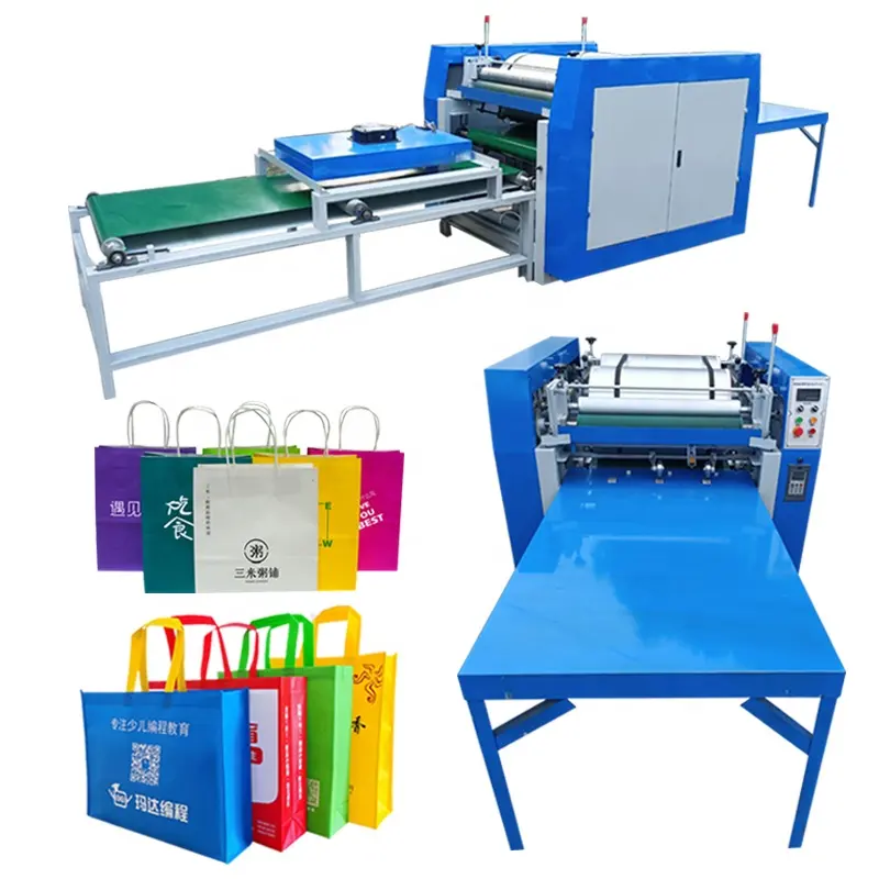 Automation 1-6 Colors Offset Flexo Paper Bag Printing Machine Nylon Cotton Pp Woven Bag Printing Machine for Plastic Bags