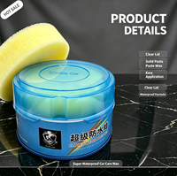 CheVe.Gar Cire hydrofuge métallique en pot, protection de peinture, revêtement hydrophobe, brillance automobile pour detailing