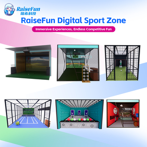 Sistema di Proiezione per Simulatore di <span class=keywords><strong>Golf</strong></span> Domestico RaiseFun, Progettato per Sale di Allenamento Personale e Intrattenimento Sportivo Indoor - Product Image 5