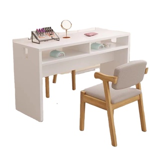 Dày lên đơn giản thời trang Nail Salon bảng Nền Kinh Tế Nhật bản duy nhất đôi ánh sáng sang trọng Net Đỏ kim loại sắt thiết kế hiện đại - Product Image 1