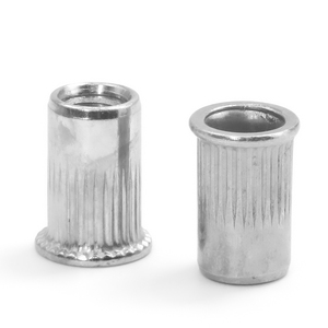 Rivet aveugle à tête plate en acier au carbone zingué jaune / acier inoxydable 304, écrou à insertion fileté M3 M4 M5 M6 M12 - Product Image 4