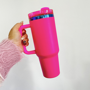 Nouveau RTS 40oz arc-en-ciel sous les couleurs mélangées étanche 40oz gobelets enduits de poudre d'eau en acier inoxydable pour la gravure au laser - Product Image 4