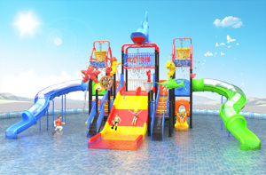 Trẻ Em Lớn Nhựa Trượt Phiêu Lưu Nước Sân Chơi Vui Chơi Giải Trí Công Viên Trò Chơi Trung Cho Nước Chơi Thủy Sản Công Viên Nước - Product Image 6